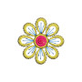 Florida Flower Applique Design 20121