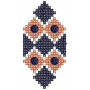 Cross Stitch Applique Embroidery Design 20146
