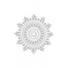 Cording Mandala Embroidery Design