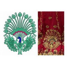 Peacock Applique Embroidery Design 20211 Peacock Applique Embroidery Design 20211