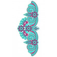 Applique Embroidery Design 20357