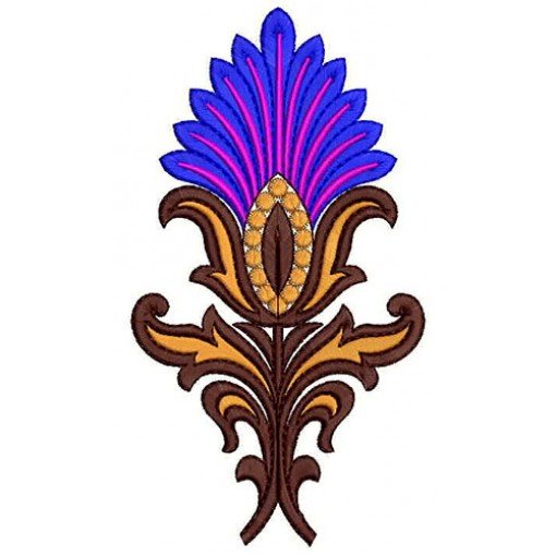Applique Embroidery Design 20393