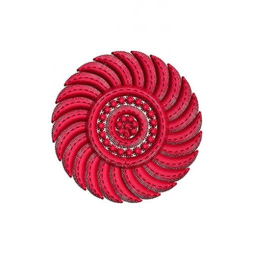 Biohazard Applique Embroidery Design 20449