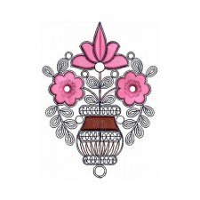Dogwood Flower Embroidery Design 20452
