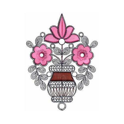 Dogwood Flower Embroidery Design 20452