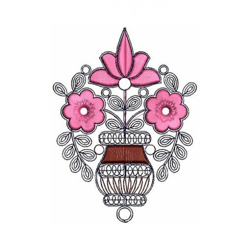 Dogwood Flower Embroidery Design 20452