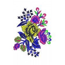 Applique Embroidery Design 20454