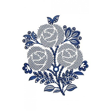 Cross Stitch Embroidery Patch