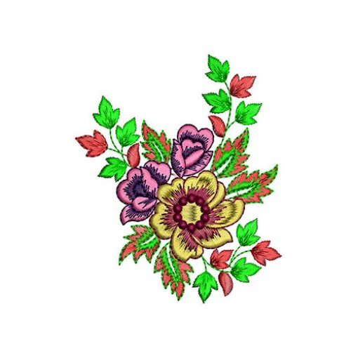 Applique Embroidery Design 20458