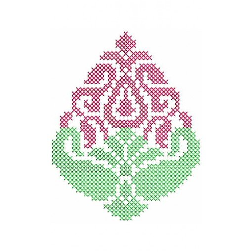 Cross Stitch Machine Embroidery Pattern
