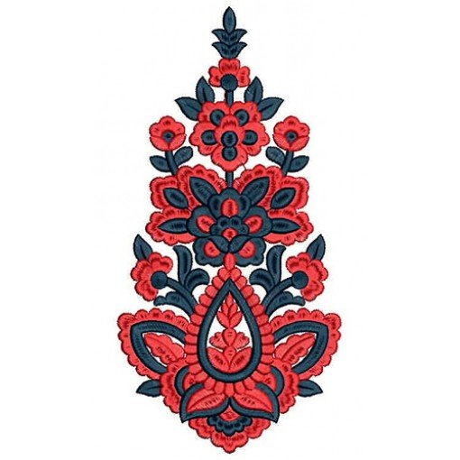 Applique Embroidery Design 20467
