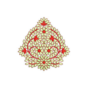 Applique Embroidery Design 20472