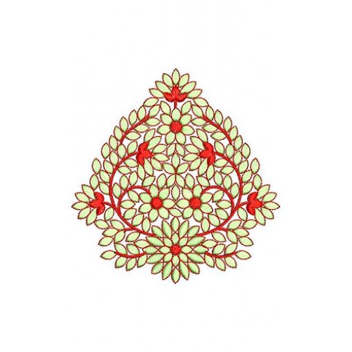 Applique Embroidery Design 20472