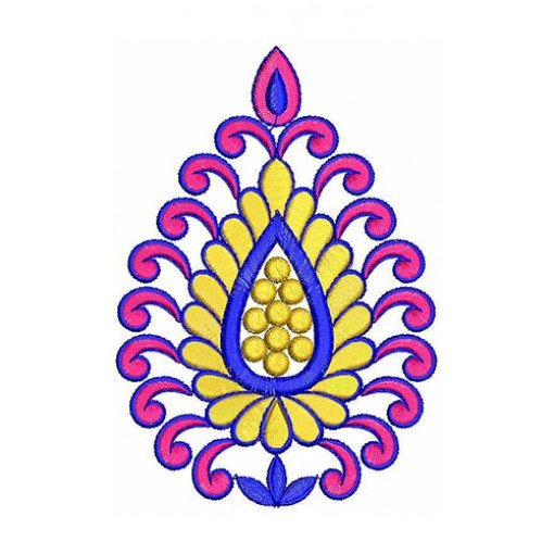 Applique Embroidery Design 20473