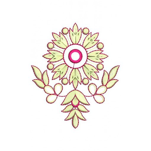 Applique Embroidery Design 20475