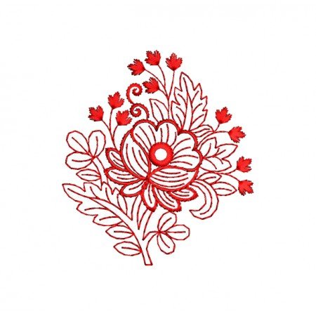 Applique Embroidery Design 20498