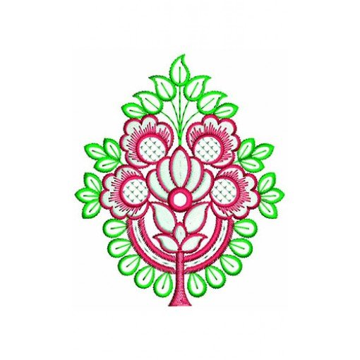 Applique Embroidery Design 20501