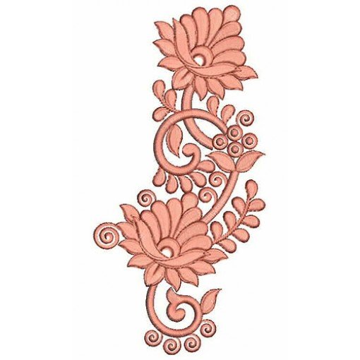 Applique Embroidery Design 20523