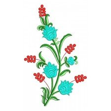 Folk Art Embroidery Design