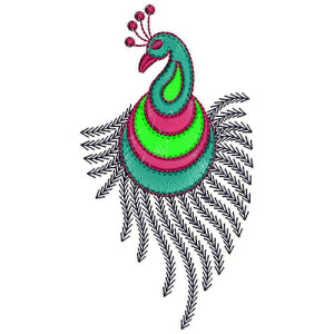 Vintage Prized & Colorful Patch Embroidery 20598