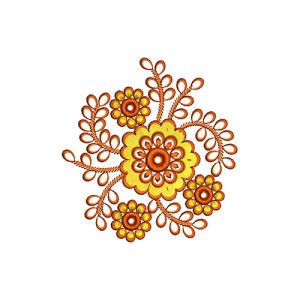 Applique Embroidery Design 20620
