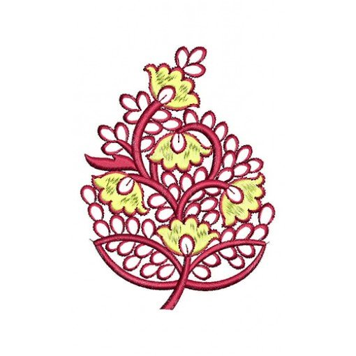 Applique Embroidery Design 20632