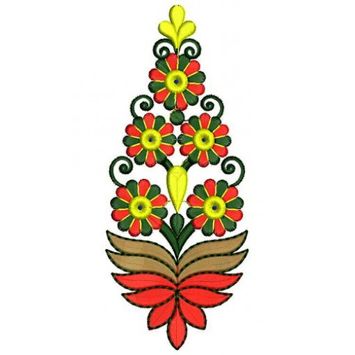 Applique Embroidery Design 20634