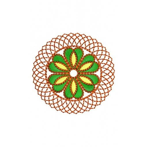 Applique Embroidery Design 20636