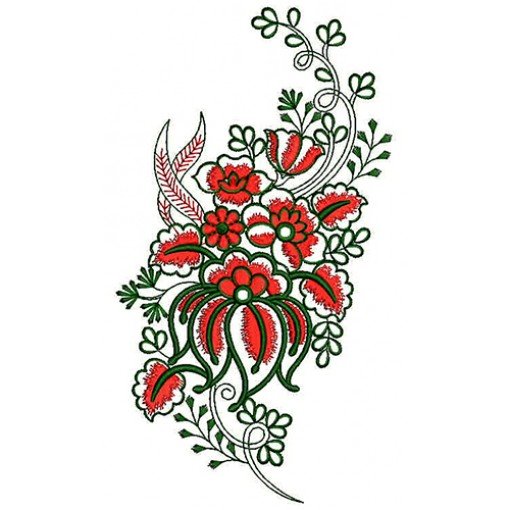 Applique Embroidery Design 20638