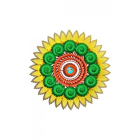 Applique Embroidery Design 20697