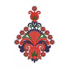 Applique Embroidery Design 20698