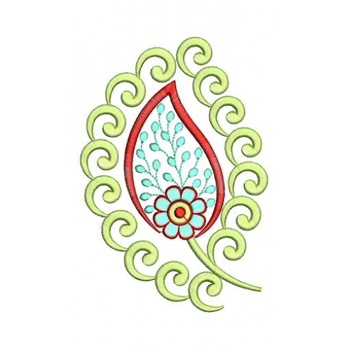 Applique Embroidery Design 20719