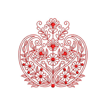 Applique Embroidery Design 20776