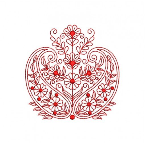 Applique Embroidery Design 20776