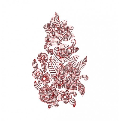 Applique Embroidery Design 20791