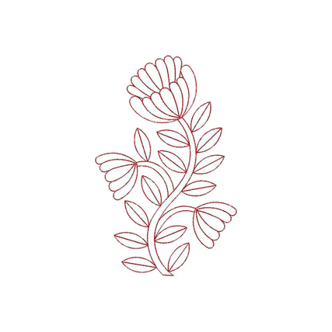 Applique Embroidery Design 20793