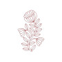 Applique Embroidery Design 20793