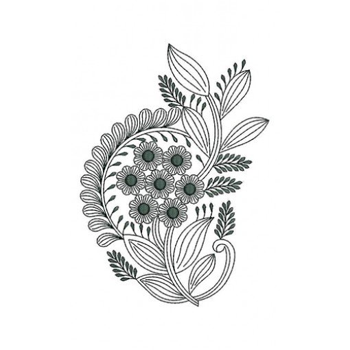 Applique Embroidery Design 20803