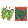 Monarch Butterfly Patch Embroidery Design 20810