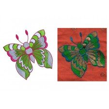 Butterfly Machine Embroidery Design 20811 Butterfly Machine Embroidery Design 20811