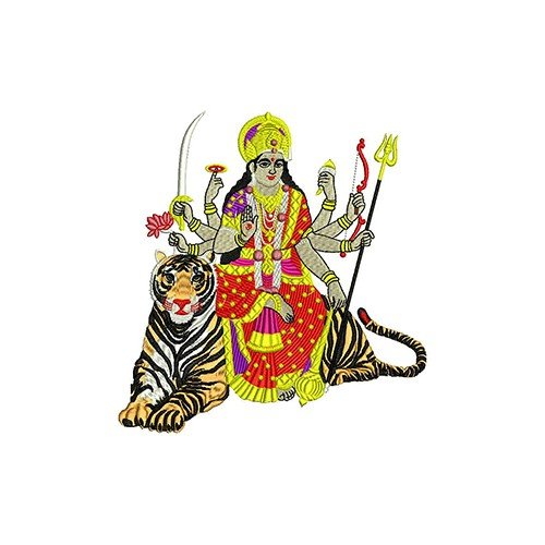 Durga Ma Framing Embroidery 20947