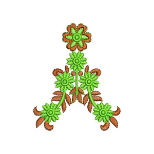Applique Embroidery Design 20961