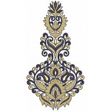 Burn Embers Flower Design 21010