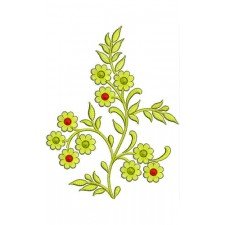 Embroidery Patch Flower Design 21024