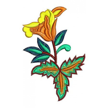 Skopje Flower Embroidery Design 21064