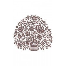 Flower Port Embroidery Design 21080