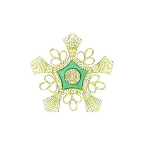 Applique Embroidery Design 21089
