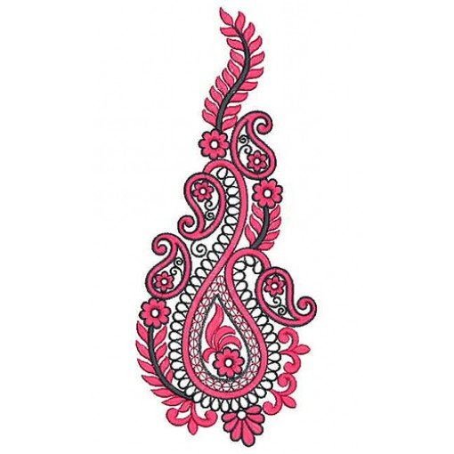 Applique Embroidery Design 21090