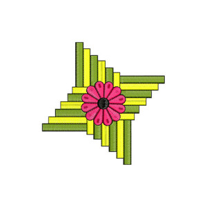 Small Flower Embroidery Design 21141