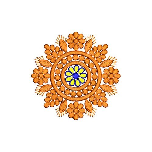 Ornaments Patch Embroidery Design 21240
